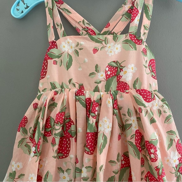Size 2T Strawberry Dress - Picture 3 of 4